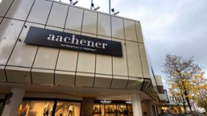 In finanzieller Schieflage: Die Modekette Aachener, die auch in Göppingen vertreten ist, musste Insolvenz anmelden. Foto: Staufenpress