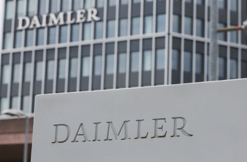 Der Angeklagte drohte Daimler mit Anschlägen. Foto: dpa/Tom Weller
