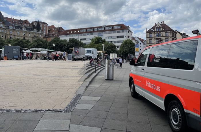 Hitzebus in Stuttgart: „Die Menschen nehmen unser Angebot dankbar an“
