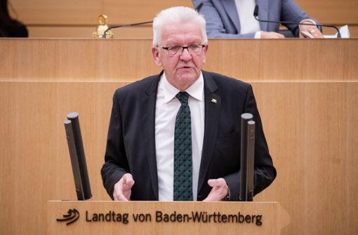 Baden-Württembergs Ministerpräsident Winfried Kretschmann. (Archivbild) Foto: dpa/Christoph Schmidt
