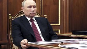 Bekommt mehr Druck von den Europäern: Russlands Präsident Putin Foto: dpa/Gavriil Grigorov