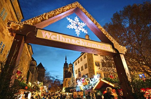 Der Stuttgarter Weihnachtsmarkt soll am 24. November eröffnet werden. Foto: dpa/Tom Weller