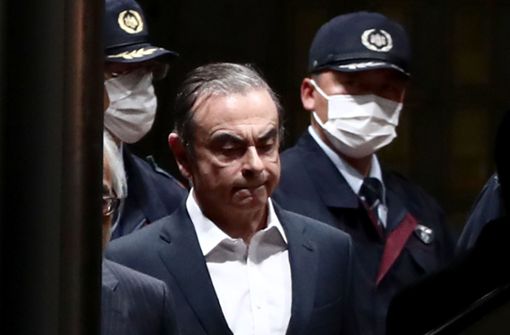 Carlos Ghosn wurde gegen Kaution freigelassen. Foto: AFP/BEHROUZ MEHRI