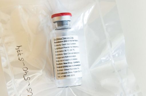 Der Wirkstoff Remdesivir wird in Europa  zur Behandlung schwerer Fälle von Covid-19 zugelassen. Foto: dpa/Ulrich Perrey