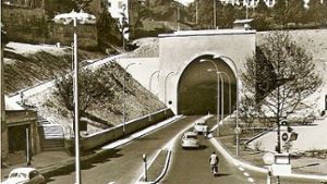 Der Wagenburgtunnel Ende der 1950er Foto: Thomas Mack