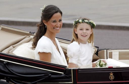 Her Royal Hotness titelte die Daily Mail: Pippa Middleton hat ihrer großen Schwester Kate an deren Hochzeit fast die Schau gestohlen. Foto: dpa