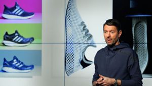 Adidas-Chef Kasper Rorsted freut sich über bessere Zahlen und wachsende Marktanteile. Foto: dpa