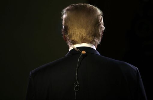 Donald Trump muss das Weiß Haus verlassen. Foto: AFP/JOSHUA LOTT