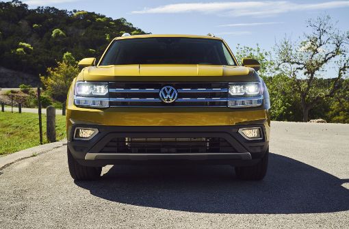 Den Familien-Geländewagen Atlas hat Volkswagen eigens für die amerikanischen Kunden konzipiert. Foto: VW