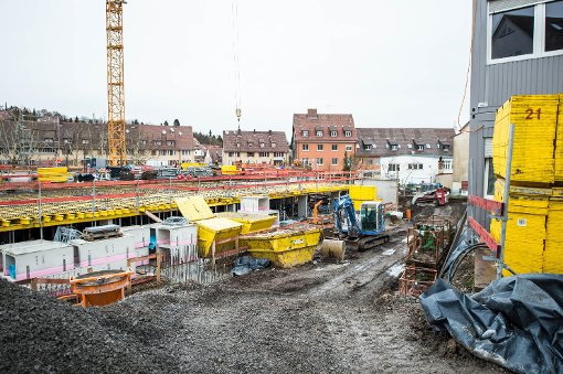 So sieht es momentan in Botnang aus - wir haben den Stand der Bauarbeiten in Bildern festgehalten. Foto: www.7aktuell.de | Florian Gerlach
