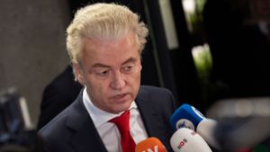 Geert Wilders ist Vorsitzender der rechtsextremen Partei PVV. Foto: Peter Dejong/AP/dpa