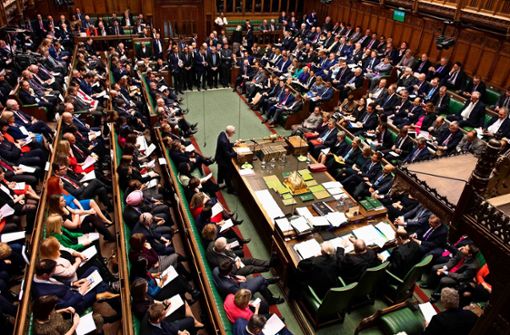 Das britische Unterhaus hat am Mittwochabend  den Antrag über einen möglichen EU-Austritt ohne Vertrag, den sogenannten „No-Deal“-Brexit, abgelehnt. Foto: AFP