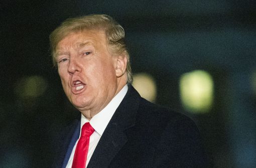 US-Präsident Donald Trump hat mal wieder eine kesse Lippe riskiert. Foto: AP/Manuel Balce Ceneta