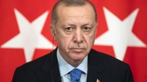 Präsident Recep Tayyip Erdogan hat den Rücktrittsgesuch seines Innenministers abgelehnt. Foto: dpa/Pavel Golovkin