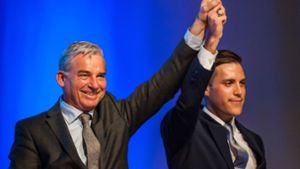 Wollen die Südwest-CDU stark machen: Landeschef Thomas Strobl und Generalsekretär Manuel Hagel. Foto: dpa