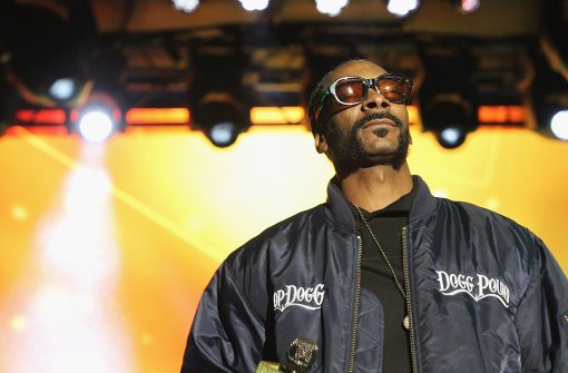 Snoop Dogg drückt bei der Fußball-EM Deutschland die Daumen. Foto: GETTY IMAGES NORTH AMERICA