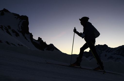 In den Schweizer Alpen sind Skiwanderer erfroren (Symbolbild) Foto: Keystone/AP