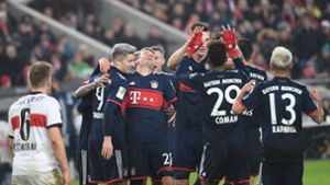 Der VfB Stuttgart hat gegen den FC Bayern 0:1 verloren. Foto: dpa