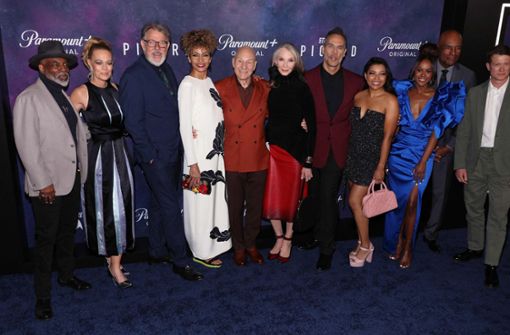 Gruppenfoto: Die Star Trek-Schauspieler bei der Premiere in Hollywood Foto: Getty Images via AFP/DAVID LIVINGSTON