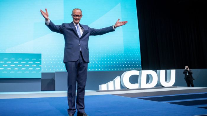 Friedrich Merz als CDU-Vorsitzender wiedergewählt
