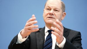Für Finanzminister Olaf Scholz (SPD) steht hinter der Haushaltsplanung ein großes Fragezeichen angesichts der Coronavirus-Krise. Foto: dpa/Kay Nietfeld