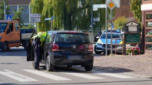 Die beiden Kinder wurden auf einem Zebrastreifen angefahren. Foto: 7aktuell.de