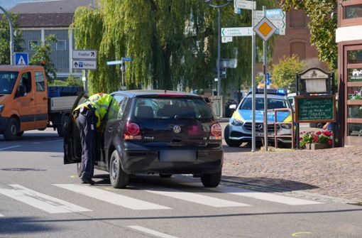 Die beiden Kinder wurden auf einem Zebrastreifen angefahren. Foto: 7aktuell.de