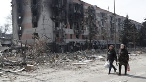 In Mariupol ist es offensichtlich, dass Russland zivile Ziele zerstört. Foto: dpa
