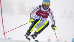 Im vergangenen jahr hat Felix Neureuther in Levi den Slalom gewonnen, nun ist unklar, ob er hier am Sonntag sein Comeback feiern kann. Foto: dpa