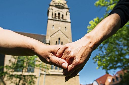 Die Segnung homosexueller Paare wird von vielen Stuttgarter Gemeinden gewollt, doch das Kirchenparlament hat sich dagegen ausgesprochen. Foto: Lichtgut/Verena Ecker