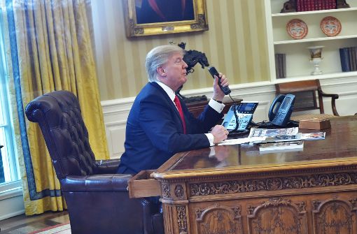US-Präsident Donald Trump hat den Unmut seiner Republikaner auf sich gezogen. Foto: AFP