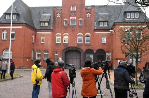 Die Justizvollzugsanstalt in Neumünster – hier sitzt Carles Puigdemont im Gefängnis. Foto: AFP