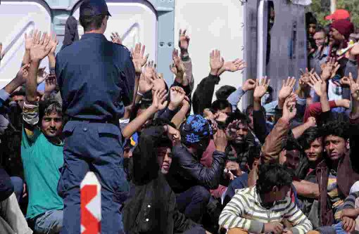 Viele Flüchtlinge stranden nach dem herrschenden Dublin-System in den Grenzstaaten Griechenland und Italien. Foto: Getty Images Europe