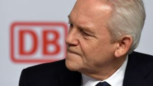 Rüdiger Grube ist am 30. Januar mit sofortiger Wirkung vom Vorstandsvorsitz der Deutschen Bahn zurückgetreten. Foto: dpa