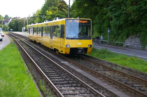 In den Sommerferien endet die Linie U1 bereits in Heslach. Foto: Alexandra Kratz