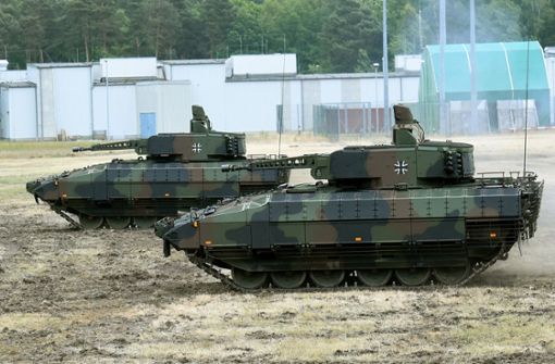 Von den 71 im vergangenen Jahr ausgelieferten Puma-Panzern sind 27 einsatzbereit. Foto: dpa