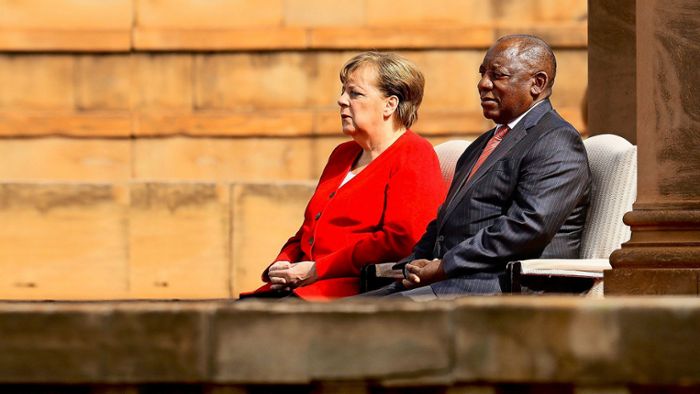 Warum Merkel Südafrikas Präsidenten als Verbündeten sieht