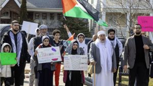 In den Tagen vor der Wahl gingen viele Menschen im Bundesstaat Michigan auf die Straße, um gegen den Nahost-Kurs der Biden-Regierung zu protestieren. Foto: imago///Jim West