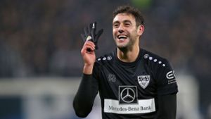 Er kam, sah und traf mit seinem zweiten Ballkontakt: VfB-Stürmer Hamadi Al Ghaddioui. Foto: Pressefoto Baumann/Cathrin Müller