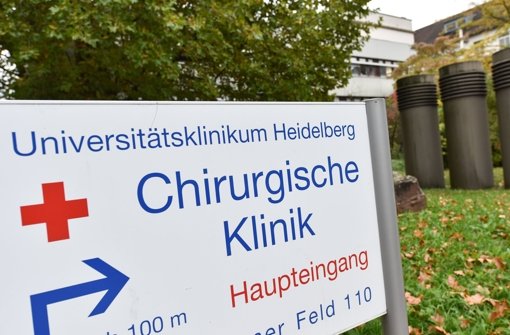 Uni-Klinik heidelberg: Auch hier ging bei den Transplantationen nicht alles mit rechten Dingen zu. Foto: dpa