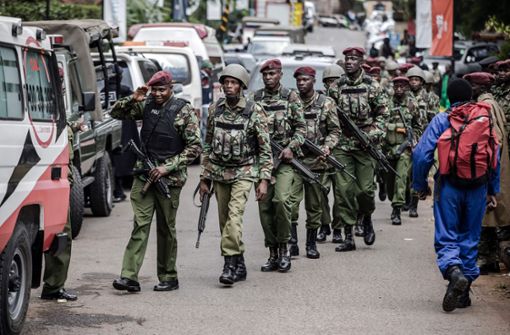 Kenianische Sicherheitskräfte haben die Angreifer auf das Luxushotel DusitD2 getötet. Foto: AFP