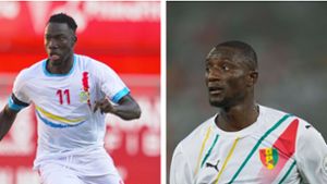 Erfolgreich beim Afrika-Cup: Silas Katompa (li./Kongo) und Serhou Guirassy (re./Guinea) Foto: imago