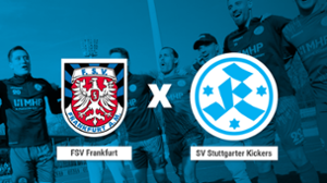 Stuttgarter Kickers gegen FSV Frankfurt - Countdown und Livestream
