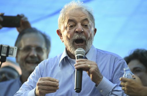 Lula hatte im Vorfeld noch angekündigt, seine politische Arbeit fortsetzen zu wollen. Foto: AP