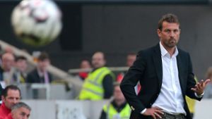 Markus Weinzierl will den VfB Stuttgart auf die Erfolgsspur führen. Foto: Pressefoto Baumann