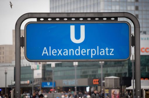 Am Alexanderplatz in Berlin eskalierte die Lage. Foto: dpa