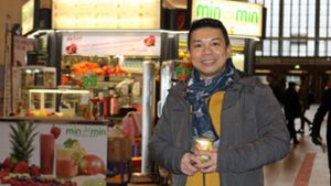 Gastronom Huong-Tien Do betreibt seit fünf Jahren das „Minmin“ im Stuttgarter Bonatzbau. Foto: Jonas Schöll/StZN