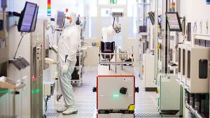 Bosch baut in Deutschland eine zweite Fabrik für die Halbleiterfertigung. Neben dem Standort Reutlingen (im Bild) wird ein Werk in Dresden gebaut. Foto: dpa