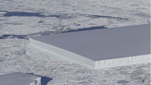 Diese Art von Eis-Quader kommt häufiger vor, als man denkt. Foto: NASA