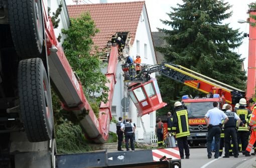 Die beiden Menschen, die am Wochenende bei einem Unfall auf einem Schulfest mit einer Aussichtsgondel in Neuenstadt am Kocher nahe Heilbronn verletzt wurden, sind außer Lebensgefahr. Dies gibt die Polizei bekannt. Foto: dpa